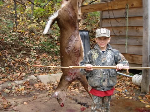 not the actual kid, or deer