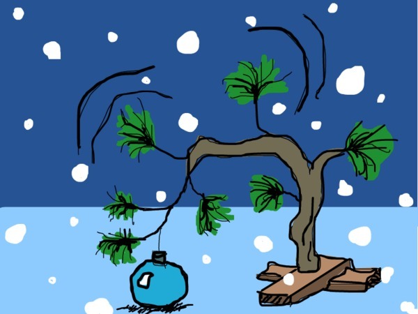 A Charlie Brown Christmas Tree